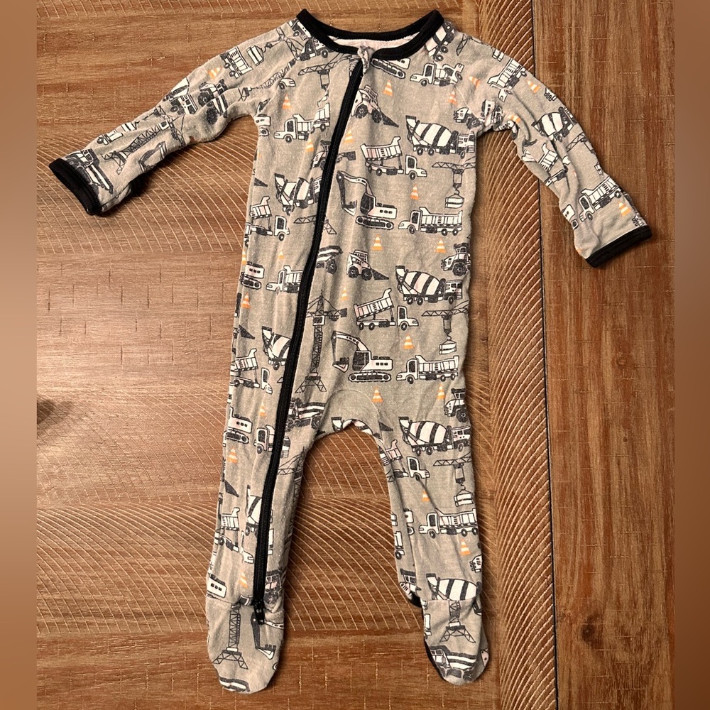 Bestaroo Construction Site Footie - 3-6M
